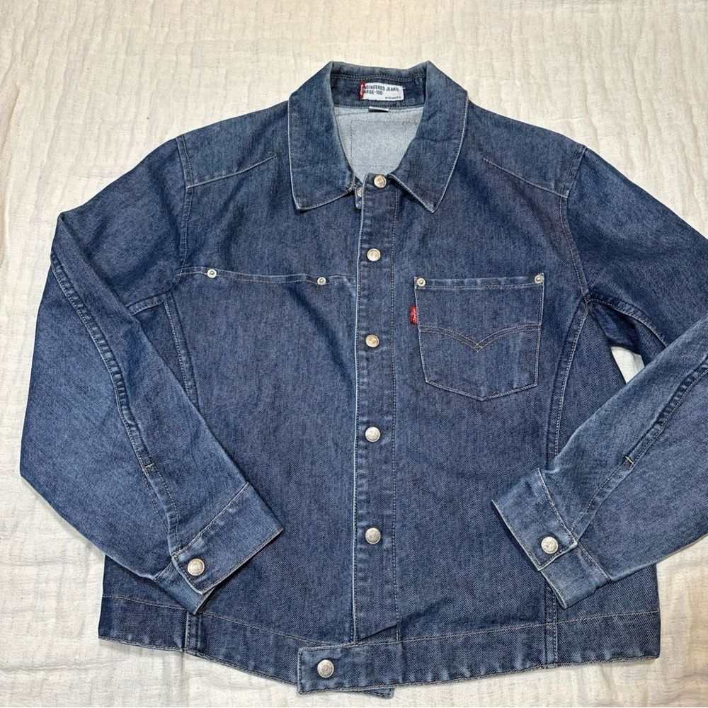 LEVIS ENGINEERED Jeans Trucker Jacket L-100 Rare